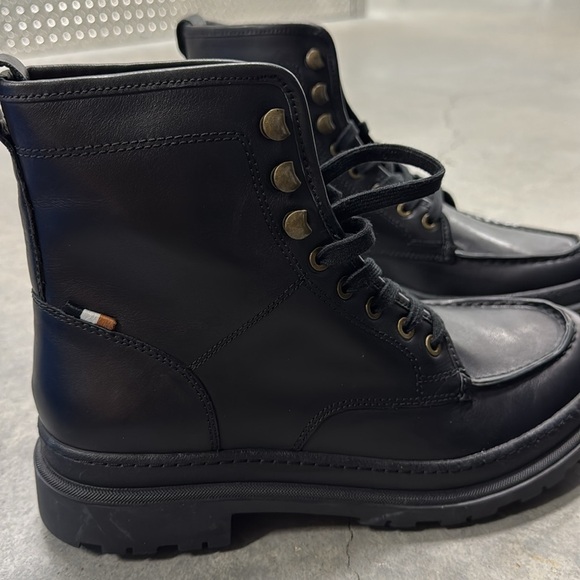 Nib! Allen Edmonds Black Leather Men\'s Boots-Sawyer, Size 9 main image 4
